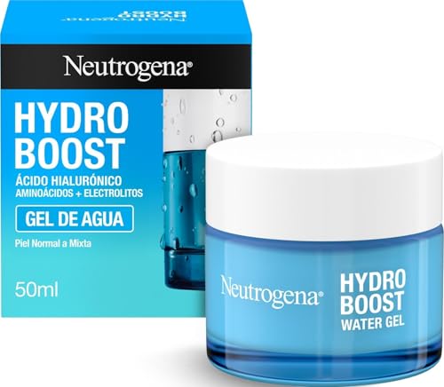 Neutrogena Hydro Boost Gel de Agua Hidratante Facial Ligero, 50 ml