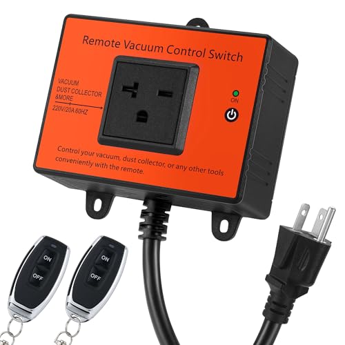 Wireless Remote Dust Collector Switch (220V)