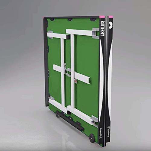 Butterfly Europa 25 Ping Pong Table | Indoor Game Table | Ittf Approved Table Tennis Table For Tournament, Club, Home, Institution | Professional Ping Pong Net Included | Very Compact Storage | Green #TOP2