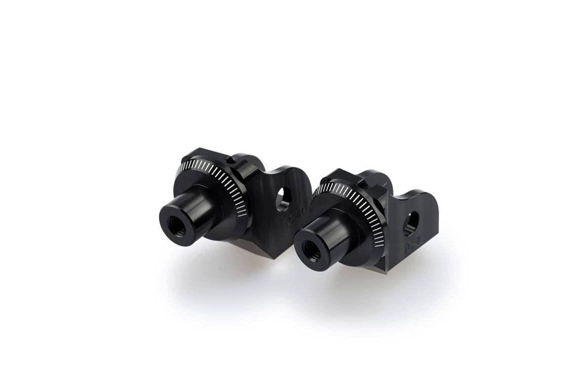 Puig Black 7246N - Footpeg Adaptors For Bmw F750 Gs 2018-2024