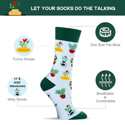 Image of Funny Socks for Women and Teenage Girls, Cute Crazy Unique Novelty Gifts