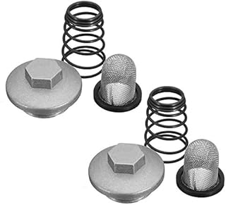 GY6 50cc 125cc 150cc Oil Drain Plug for Moped Scooter Baotian Benzhou Taotao QMB139 157QMJ Engine Oil Drain Spring Screws - pack of 2
