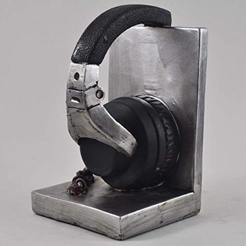 Headphones Shelf Tidy Book Ends - Heavy Vintage Storage Retro Hipster Office Study Music CDs DVDs Beats steampunk buy now online Headphones Shelf Tidy Book Ends - Heavy Vintage Storage Retro Hipster Office Study Music CDs DVDs Beats steampunk buy now online