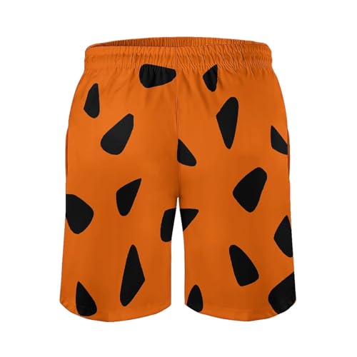 Ecosunny Men's Swim Trunks Mesh Lining Suit Nostalgic Movie Fun Print Hawaiian Swimsuits Bathing Beach Shorts with Pockets4