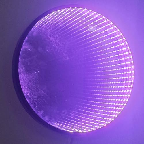 Owosald Custom Abyss Mirror with Dimmable LED, USB Charging