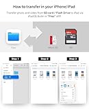 USB C SD Card Reader, Type C Memory Card Reader Trail Camera Viewer with Dual Slot, USB C to SD Card Adapter for iPhone 17/16/15 Series, iPad, MacBook Pro/Air and More Type-C Devices, Plug and Play - Image 6