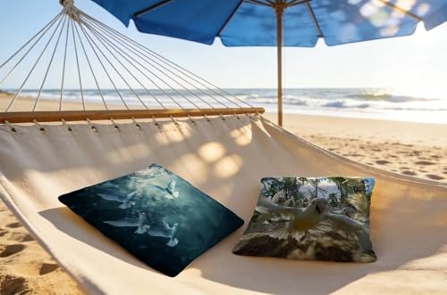 Coussin extérieur imperméable 60x60 pour terrasse et jardin - 4