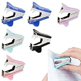 6 Stück Entklammerer,Heftklammerentferner,Klammeraffe,Klammerentferner,Enthefter,Tacker Entferner,Tackerklammern Entferner,Heftklammern Entferner,Für Büro Schule Heim Schreibtisch Zubehör