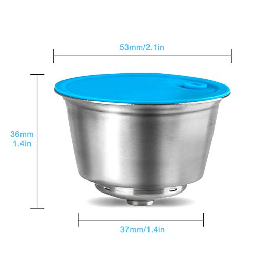 Café capsule réutilisable en acier inoxydable durable pour Dolce Gusto - 7