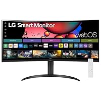 LG 34" Curved UltraWide WQHD(3440x1440) Smart Monitor with HDR10 99% LG 34" Curved UltraWide WQHD(3440x1440) Smart Monitor with HDR10 99%