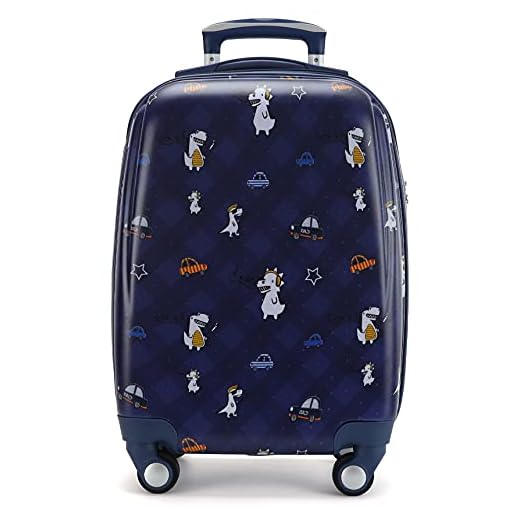 GURHODVO Kids Rolling Suitcase for Toddlers