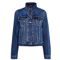 Levi's Women's Perfect Graphic Tee Straight, Boyfriend Jeans, Blue (Montgomery Baked 0074)