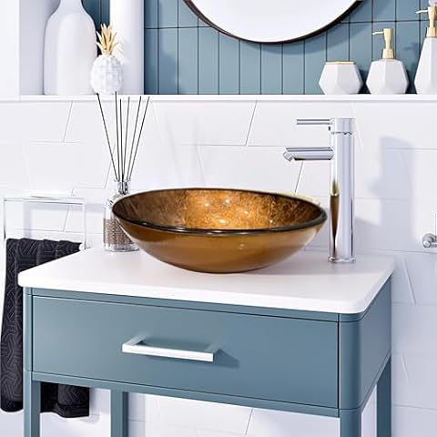 BELOFAY Modern Glass Wash Basin Sink Cover