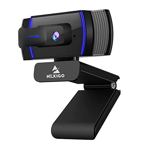NexiGo N930AF webcam with autofocus and privacy cover for desktop