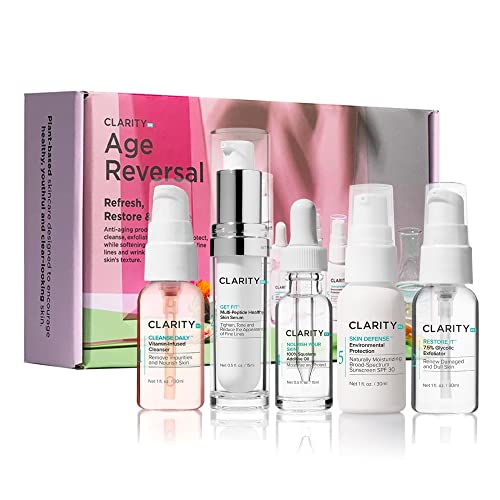 ClarityRx Age Reversal Anti-Aging Skincare Kit | Refresh, Restore...
