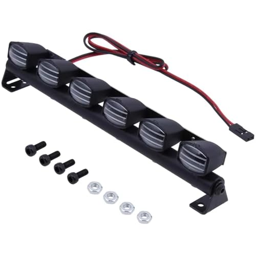 Phares projecteurs RC Traxxas TRX4 Rustler 4x4 pour sorties nocturnes en forêt 1/10