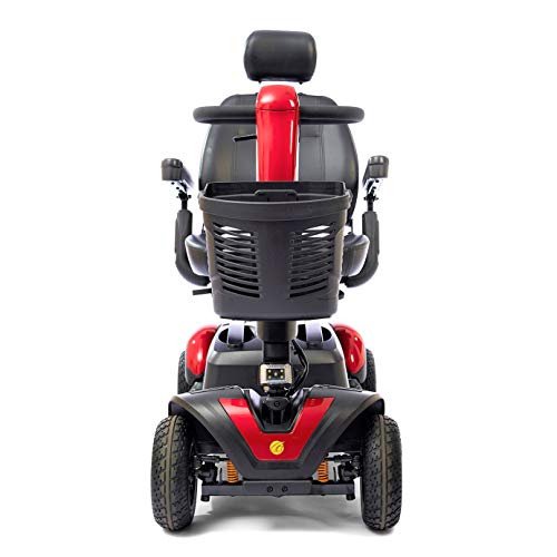 Buzzaround Lx Gb149 4-Wheel Heavy Duty Long Range Travel Scooter - Red - 375 Lb Weight Capacity #TOP3