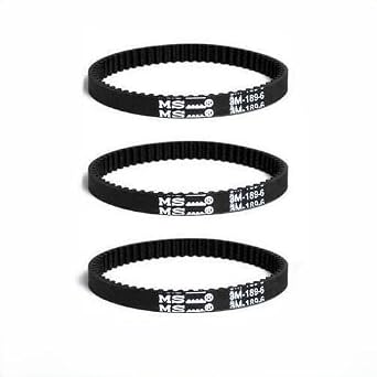 3 for Bissell 2X DeepClean DeluxePremier Belt 1602669 160-2669 47A2 3M-189-6