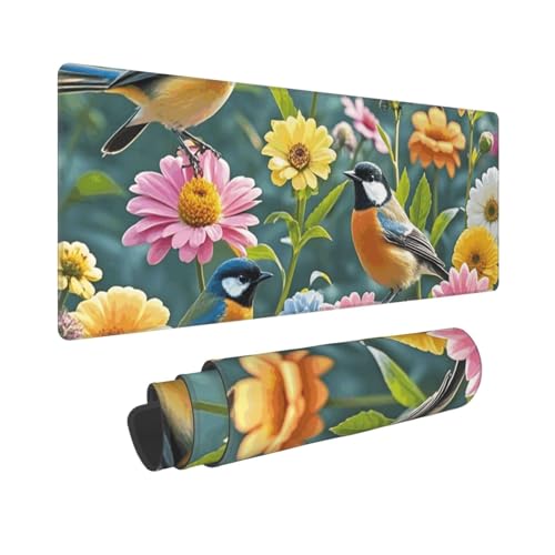 Grand tapis de souris de jeu antidérapant pour stabiliser votre clavier de bureau