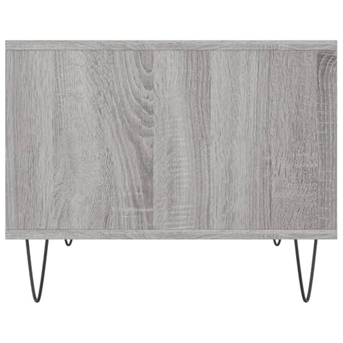 Table basse gain de place grise pour ranger le salon encombré - 6
