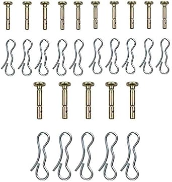 Replace Shear Pins&Cotters 15Pk MTD Craftsman SnowBlowers 738-04124A 714-04040