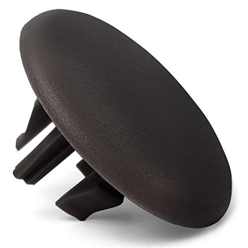Armrest Cap Cover For Select Gm Vehicles - Replaces 15279689 Left Or Right Rear Bucket Seat Handle Trim Bolt - Black #TOP13