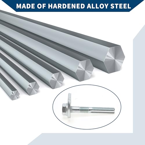 Hihaha Keilnachstellbolzen Nr. 4819030060 für Lexus GS400 1998-2005/GS430/IS300 2001-2005 für TOYOTA Crow 1999 Unterlegscheibenbolzen Metall 1 Stück Silberton