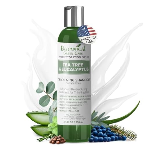 Tea Tree & Eucalyptus Sulfate-Free Caffeine SHAMPOO, Alopecia Prevention and DHT Blocker. Anti-Hair Loss/Hair Growth Shampoo. Doctor Developed