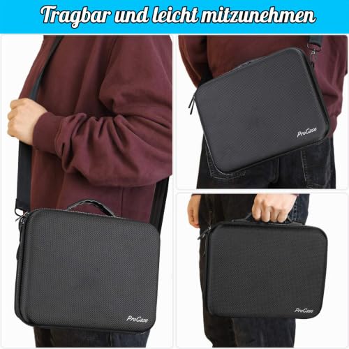 ProCase Eva Tragetasche für DJI Mini 4K / DJI 2/2 SE/Mini 2 Fly More Combo Drohne und Zubehör Schutzhülle Carrying Case mit Schultergurt… – Ansicht 7