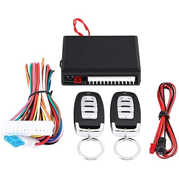 Keyless Entry Kit, Samochodowy system bezkluczykowy Zamek do drzwi Uniwersalny zestaw do zdalnego sterowania centralnego zamka