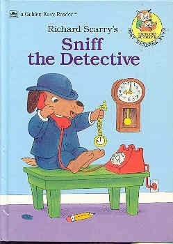 Hardcover Sniff the Detective (Road to Reading) Book