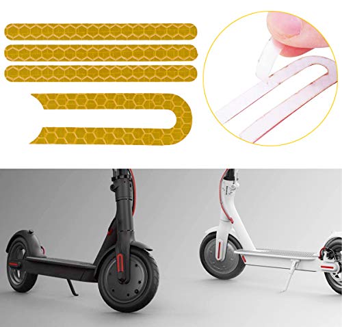 SGMY Scooter reflecterende sticker waterdichte reflecterende stickers decoratief voor Xiaomi Mijia M365 e-scooter en… - Afbeelding 4
