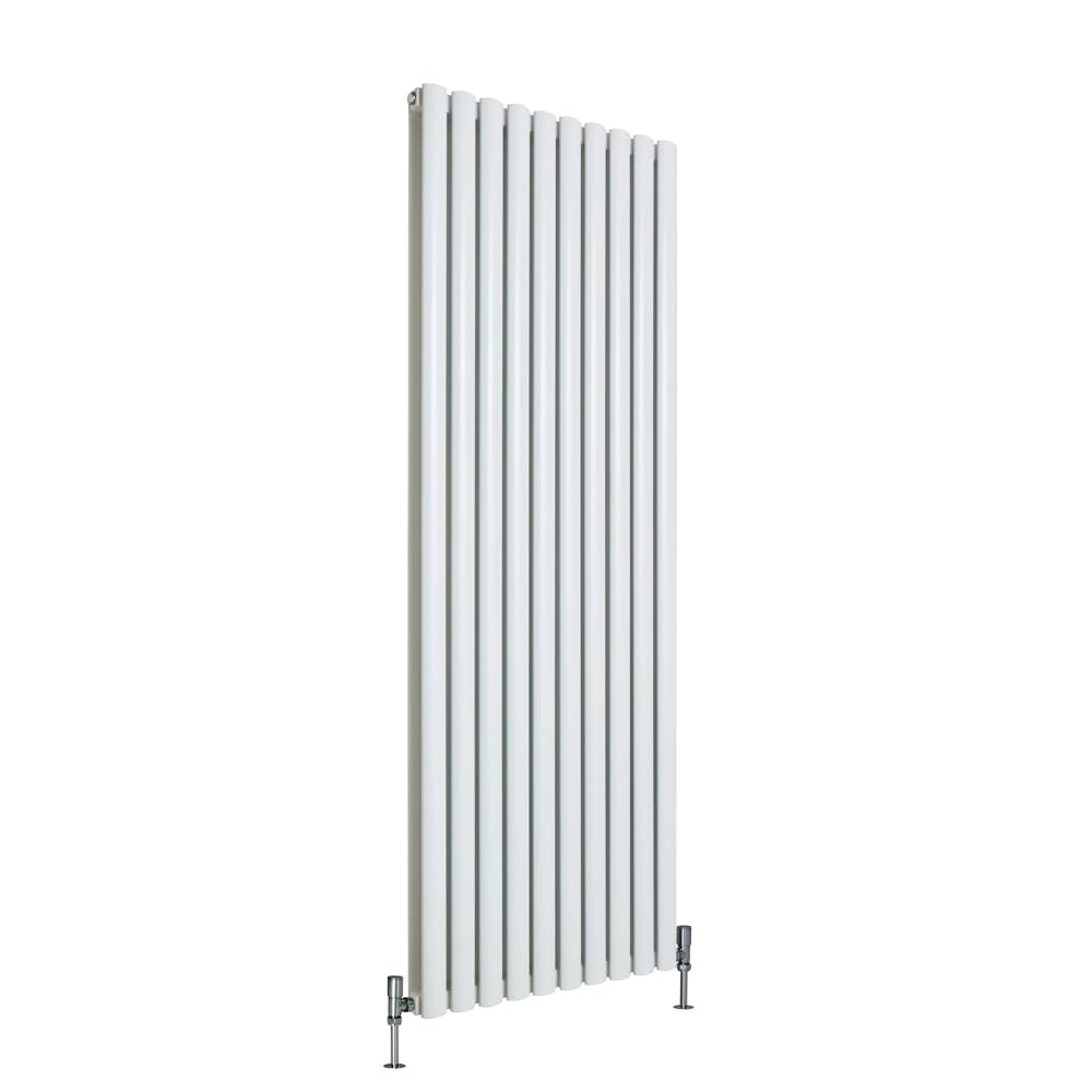 Milano White Aruba Ayre - Aluminium Vertical Designer Radiator 1800Mm X 600Mm (Double Panel)