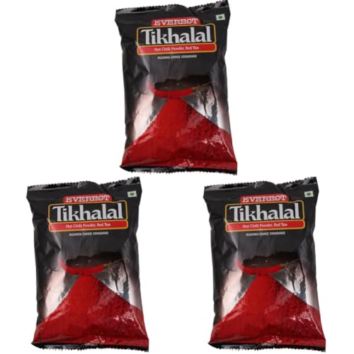 Image of Everest Powder, Tikhalal Chilli, 100gram Pouch (Pack of 3)