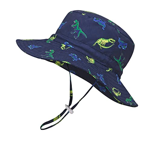 Kids Sun Hats With Uv Protection Baby Boys Girls Summer Hat Upf 50+ Sunhat For Outdoor Beach Cap Wide Brim Age 4-8 #TOP8