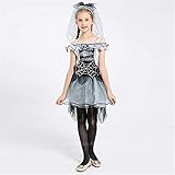 leichtes Material für mehr Komfort verhindert Überhitzung Leicht zu dehnendes Material. Für eine unvergessliche Halloween-Nacht! Unsterbliche Seele für erwachsene Frauen, einschließlich: Kleid, Ideal für Events im Freien oder in Innenräumen, Perfekt für Halloween- und Themenpartys