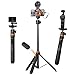 Produktbild Selfie Stick,K&F CONCEPT MS08 Selfie Stick,158CM Handy Stativ,Stativ für Smartphone Kompatibel mit iPhone/Samsung/DJI Osmo 360/Pocket 3/Insta 360 X5/X4/X3,Handyhalter mit Abnehmbarer Fernbedienung