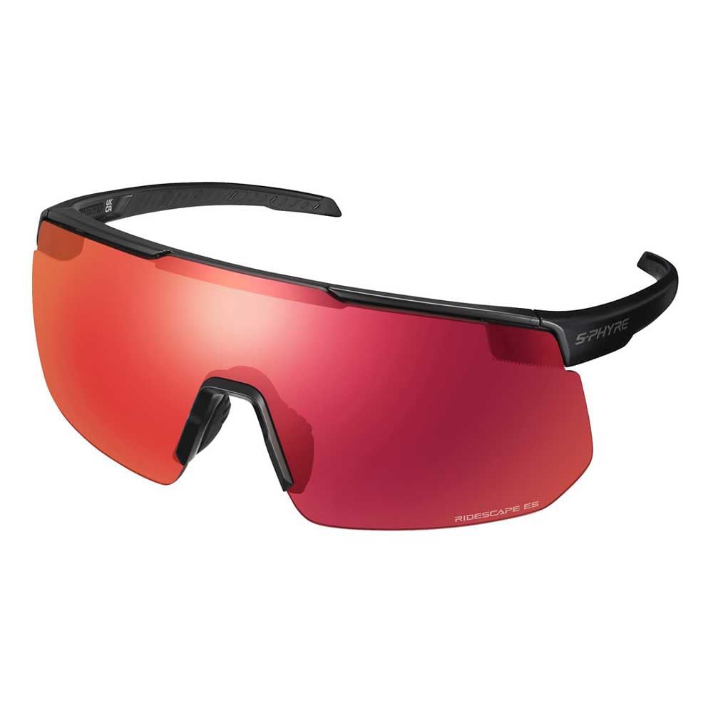 Occhiali Da Ciclismo SHIMANO SPHR2 Unisex - Adulto - Lenti Ridescape RD Per Protezione UV E Vento - Design Leggero E Avvolgente