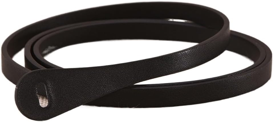 Sided Dual-purpose Slim Waist Belt With Of Matching Dresses Sweaters Decorations Knotted Belts