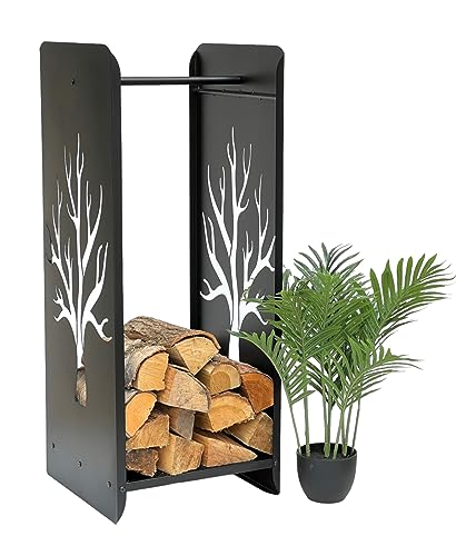 DanDiBo Étagère à bois de cheminée 10-1470 - 100 cm