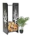 Produktbild DanDiBo Kaminholzregal Innen Metall 10-1470 Kaminholzständer 100 cm Holzkorb Kaminholzhalter Holzregal
