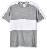 PUMA BMW M Motorsport T7 tee - Camiseta para Hombre, Color Gris