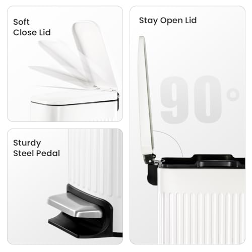 El mejor review de Cestos pedal baño - cinco favoritos. 3 El mejor review de Cestos pedal baño - cinco favoritos. 3