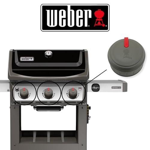 Pomos Weber 67029 para reparar mandos rotos de quemador en Spirit II serie 310 6