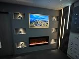 DIY Plug & Play Media Wall LED Lighting Kit with 8X Alcove Spot Lights & TV LED Strip Lighting + Remote Dimmer (Warm White 3000k, 10)