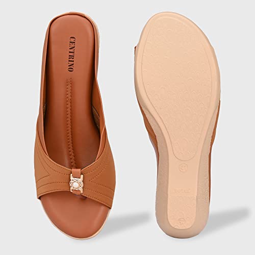 Image of Centrino Women Thong Sandals & Comfortable Ortho Care Sandal For Ladies | Fashion Wear Sandal & Chappal | Soft Cushioned for More comfort (6213)