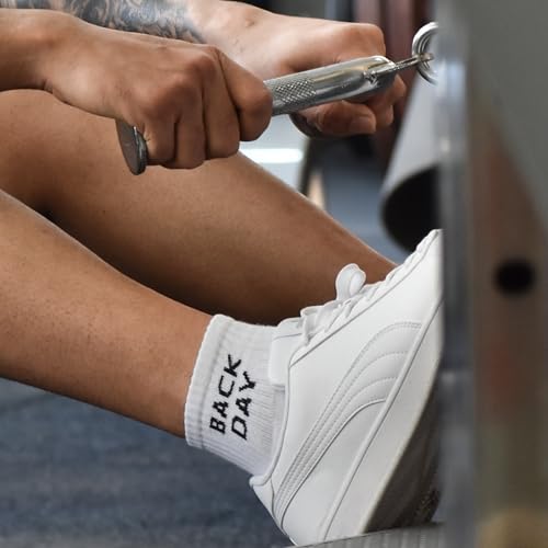 Gym Socks Men, Workout Socks Men, 5 Pairs Mens 9-12 Size, Cushioned Performance Athletic Thick Ankle/Quarter Length4