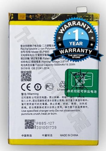 Image of Original BLP885 Battery for Oppo A76 CPH2375 Battery with 1 Year warrenty** (Sep37)