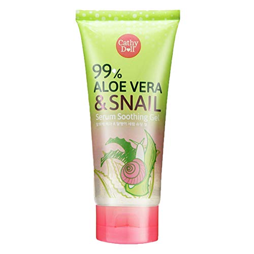 Cathy Doll 99% Aloe Vera & Snail Serum Soothing Gel 60 ml.