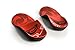 Sole Softec Response Custom Footbed, Red/Grey, Mens 7.5-8 Men's/Women's 9.5-10